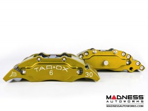 FIAT 500 Brake Upgrade Kit - Tarox 6 Pot Brake Conversion Kit - Gold - Sport Series